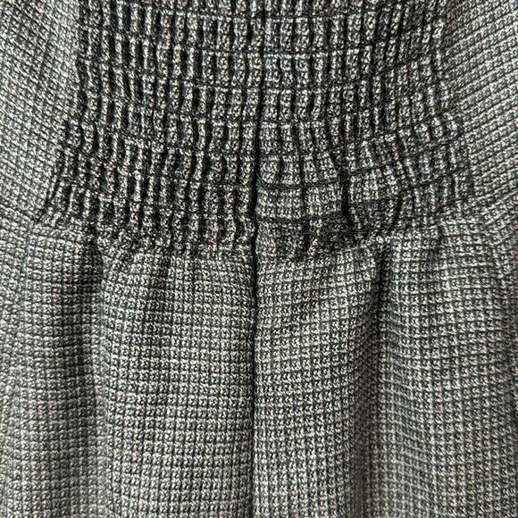 Reformation Stratford Wool Blend Midi Dress in Black Check Size: 4 - Picture 13 of 13